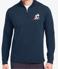 Trinity Patriots - Men's Navy TASC Performance Carrollton Quarter-Zip Pullover