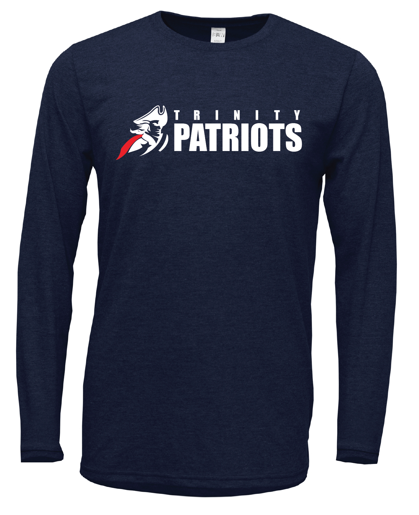 Trinity Patriots - Youth & Adult Navy Xtreme-Tek Long Sleeve Shirt